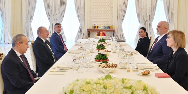 President Ilham Aliyev had expanded meeting with Prime Minister of Albania