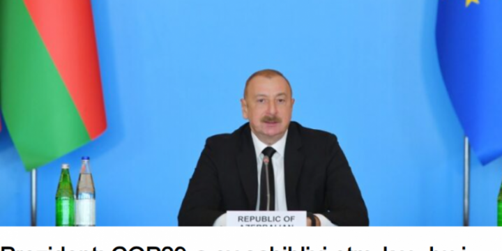 President Ilham Aliyev`s speech at 10th Southern Gas Corridor Advisory Council Ministerial Meeting captures spotlight in Georgian media coverage