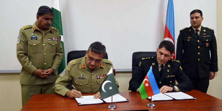 Azərbaycanın Müdafiə Nazirliyi ilə Pakistanın Birləşmiş Qərargahı arasında protokol imzalanıb