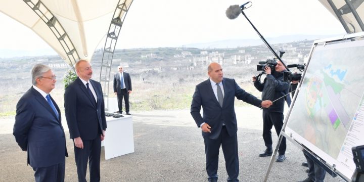Füzuli şəhərinin Baş planı ilə tanışlıq