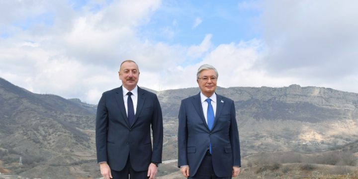 Presidents of Azerbaijan and Kazakhstan visited Shusha