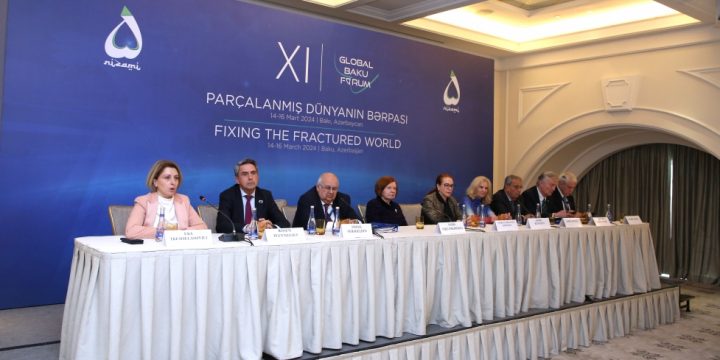 Baku hosts press conference regarding 11th Global Baku Forum