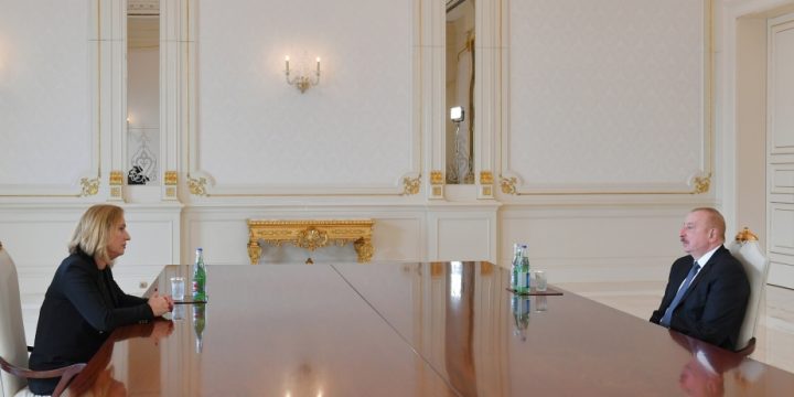 President of Azerbaijan Ilham Aliyev received former Foreign Minister of Israel