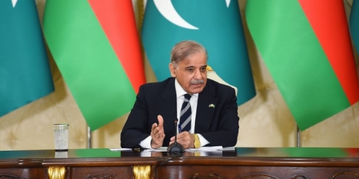 Shehbaz Sharif expresses gratitude to President Ilham Aliyev for congratulating him on his election as Prime Minister of Pakistan