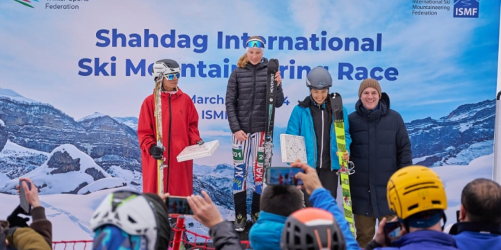 Azerbaijani athlete wins two medals in Shahdag International Ski Mountaineering Race