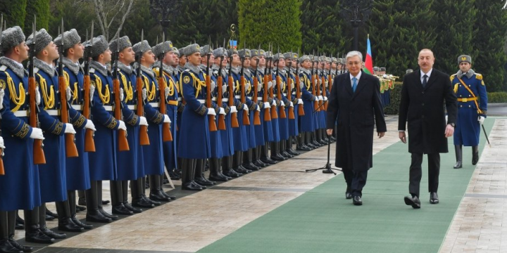 Official welcome ceremony was held for President of Kazakhstan Kassym-Jomart Tokayev
