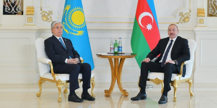 President of Azerbaijan Ilham Aliyev held meeting with President of Kazakhstan Kassym-Jomart Tokayev in limited format
