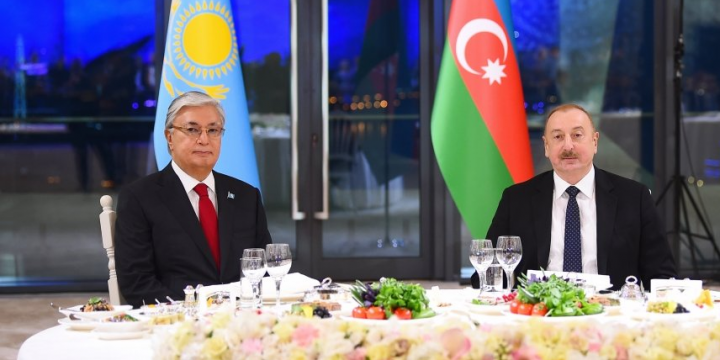 Official reception was held in honor of President of Kazakhstan