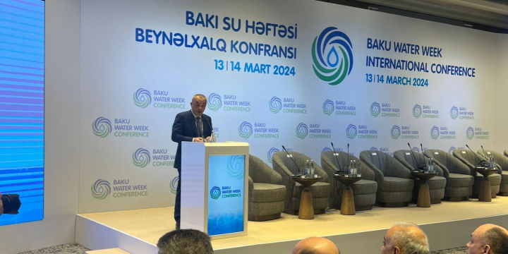 Bakı Su Həftəsi Beynəlxalq Konfransı keçirilir