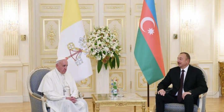 President of Azerbaijan: We place great importance on enhancing relations with the Holy See