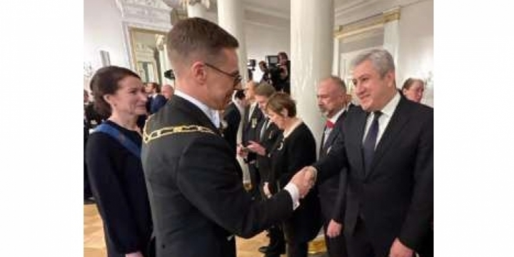 Finland’s new president takes office