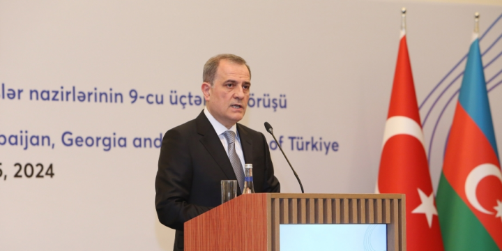 FM Jeyhun Bayramov: Agenda of Azerbaijan, Georgia, and Türkiye sets a benchmark for many nations