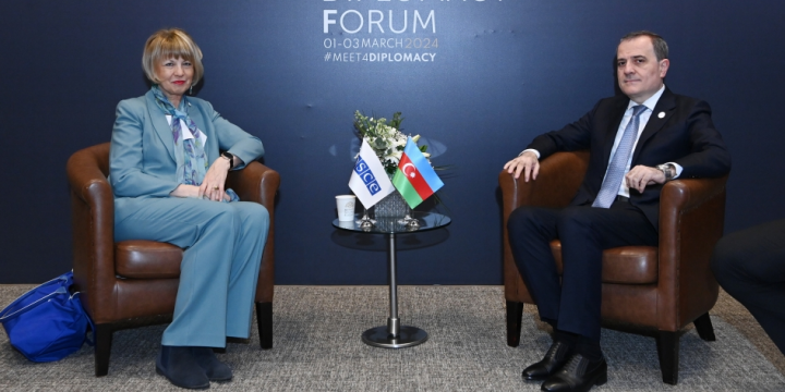 Azerbaijani FM discusses current regional situation with OSCE Secretary General