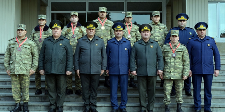 Azerbaijan Army holds kettlebell lifting championship, Defense Ministry