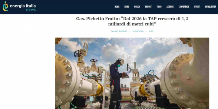 Baku-hosted meetings on Southern Gas Corridor in Italian media spotlight