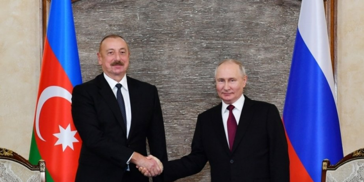 Prezidenti İlham Əliyev Vladimir Putinə zəng edib