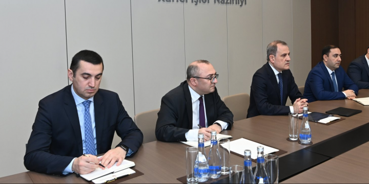 Ceyhun Bayramov ABŞ Dövlət Departamentinin Qafqaz danışıqları üzrə baş müşaviri ilə görüşüb