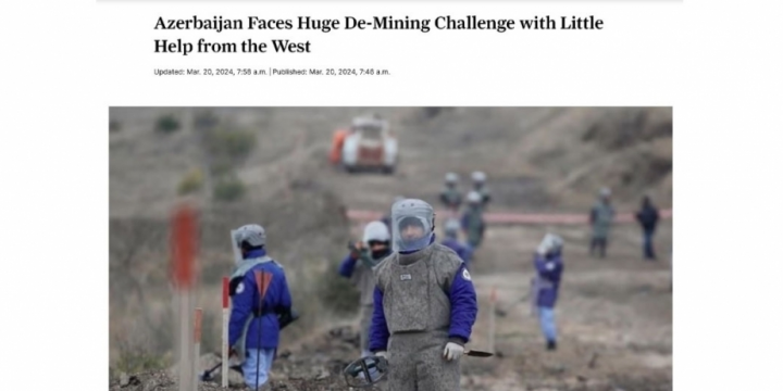 Azerbaijan ready to share its growing de-mining expertise with other countries