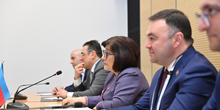 Speaker of Azerbaijan’s Milli Majlis Sahiba Gafarova meets with Speaker of National Assembly of Co-operative Republic of Guyana