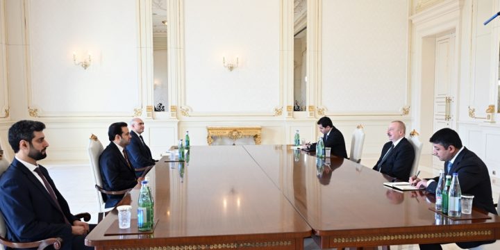 President of Azerbaijan Ilham Aliyev received Secretary-General of Muslim Council of Elders