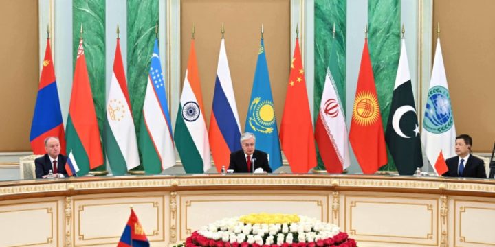 Kazakh President meets with secretaries of SCO Security Councils