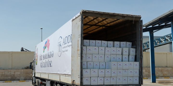 Türkiyənin Malatya bölgəsinə növbəti humanitar yardım göndərilib