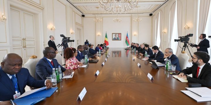 Azerbaijani and Congolese presidents held expanded meeting