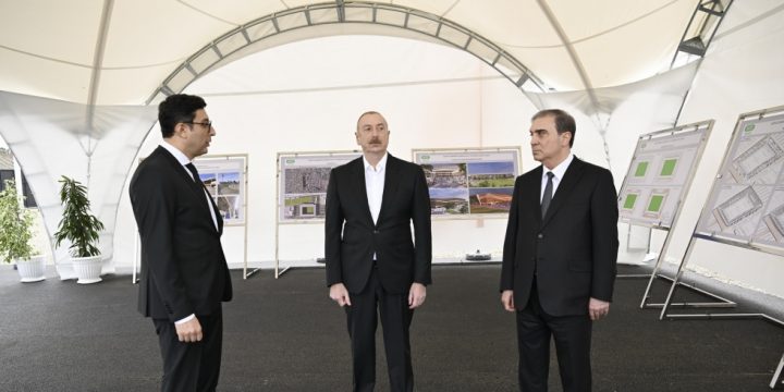 Gəncə şəhər stadionunun təməli qoyulub