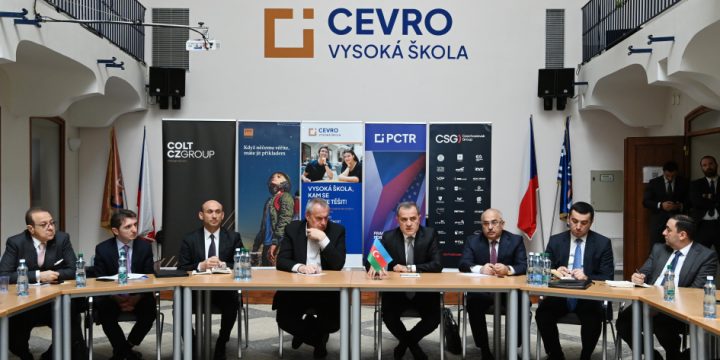 Jeyhun Bayramov sheds light on country’s foreign policy priorities while visiting CEVRO Institute of Czech Republic