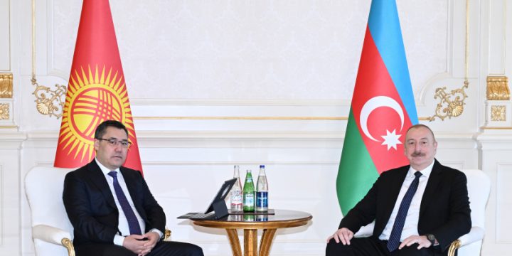 Azərbaycan və Qırğızıstan prezidentlərinin məhdud tərkibdə görüşü olub