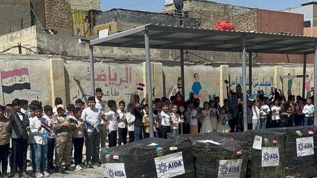 İraq məktəblilərinə Azərbaycan haqqında məlumat verilib