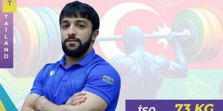 Azərbaycanın daha bir ağırlıqqaldıranı Dünya Kubokunda qüvvəsini sınayıb
