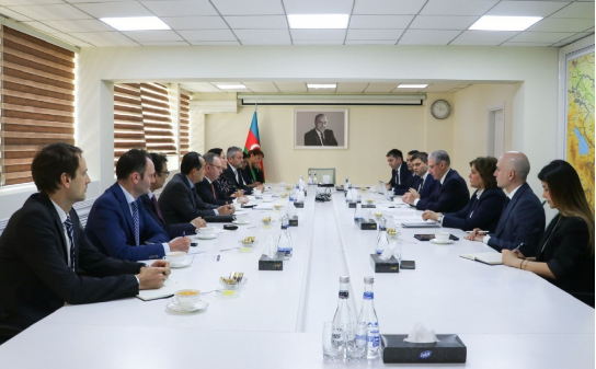 AİB-in regional departamentinin rəhbəri ilə COP29-a hazırlıq tədbirləri müzakirə olunub