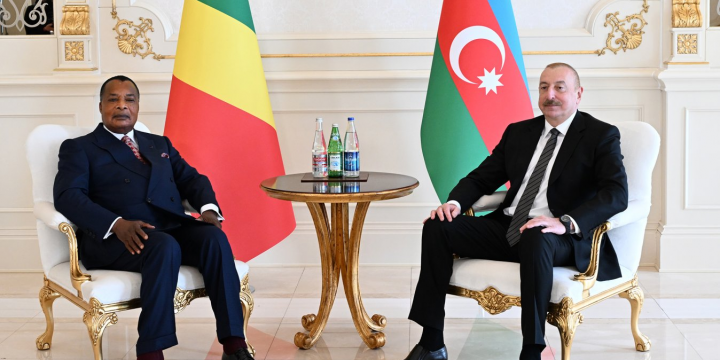 Azərbaycan və Konqo prezidentlərinin təkbətək görüşü olub