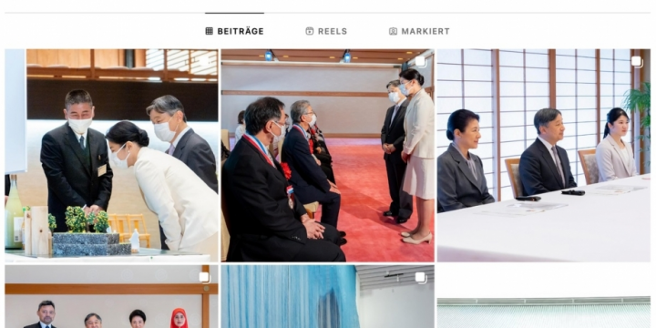 Yaponiyanın imperator ailəsi də “Instagram” hesabı açıb