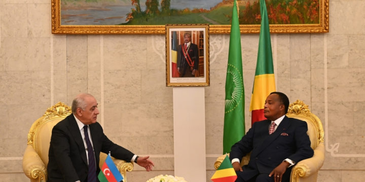 Azerbaijan`s PM meets with President of Republic of the Congo