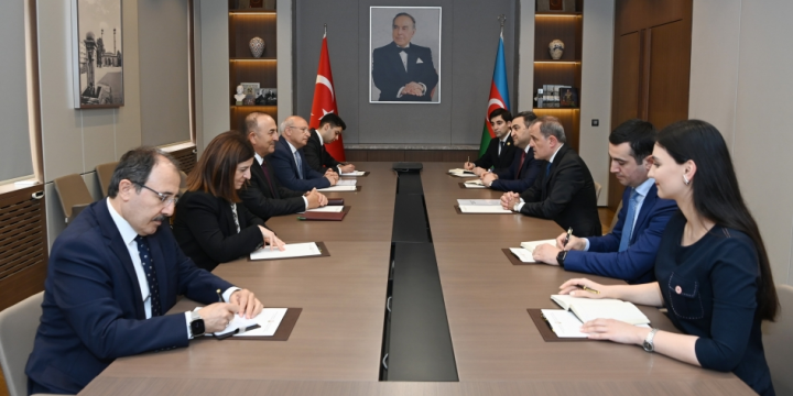 Jeyhun Bayramov, Mevlud Cavusoglu mull post-conflict situation in region
