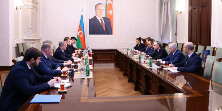Kamran Əliyev Rusiya Baş prokurorunun müavini ilə görüşüb