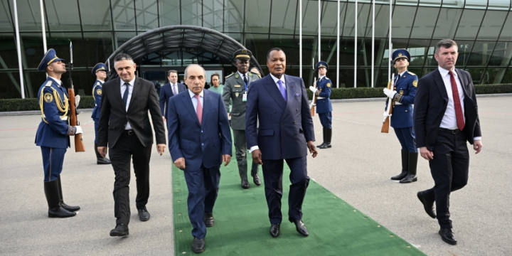 Congolese President concludes his official visit to Azerbaijan