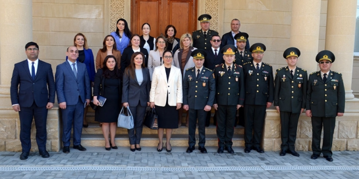 Cəmşid Naxçıvanski adına Hərbi Liseydə görüş keçirilib