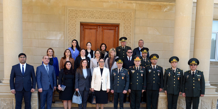 Military Lyceum named after Jamshid Nakhchivanski hosted a meeting