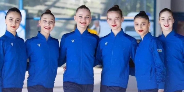 Azerbaijani gymnasts win gold medal at Grand Prix in France