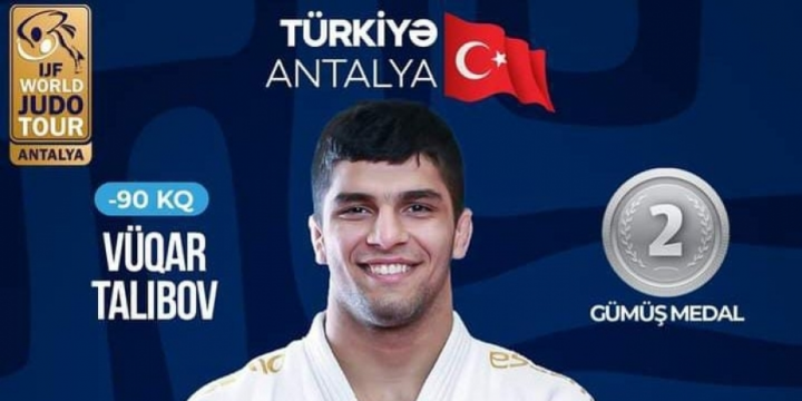 Judoka Talibov grabs another silver for Azerbaijan at Antalya Grand Slam 2024