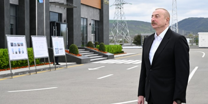 “Hajialili” power substation and Regional Training Center were inaugurated in Gabala