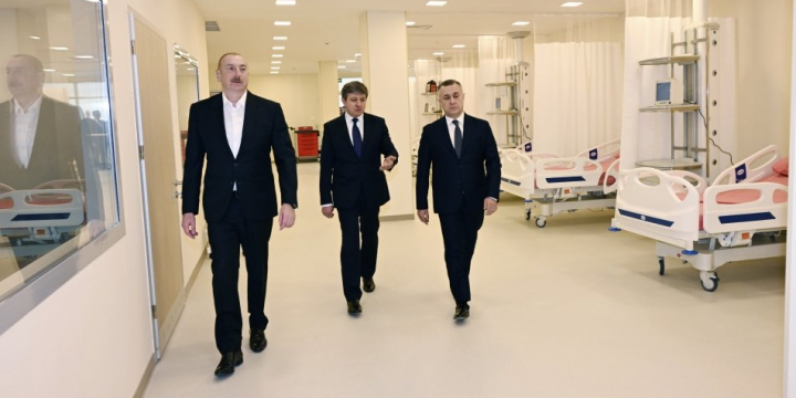 Qabala District Central Hospital was inaugurated