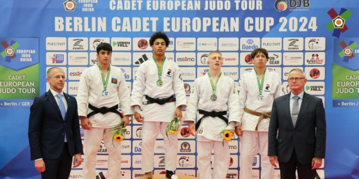 Azerbaijani judo team triumphs at Berlin Cadet European Cup 2024