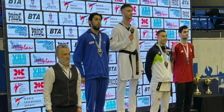 Azerbaijani taekwondo fighters claim two medals in Belgrade