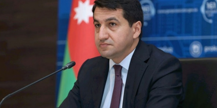 Hikmət Hacıyev: Rusiya sülhməramlılarının Azərbaycan ərazisindən vaxtından əvvəl çıxarılması barədə hər iki ölkənin ali rəhbərliyi tərəfindən qərar qəbul edilib