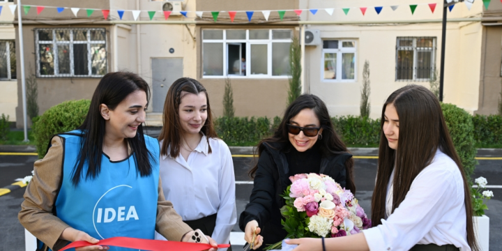 Renovated courtyards handed over to residents with participation of Leyla Aliyeva