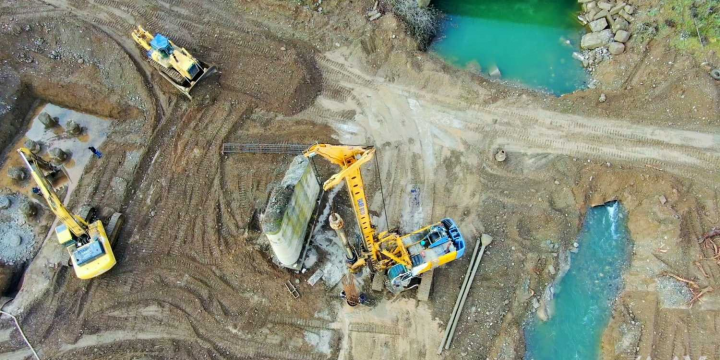 Ağdərə yolunun inşasına başlanılıb